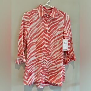 iLinen NWT Blouse. Size XS